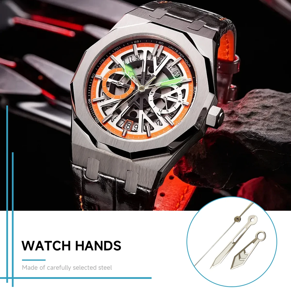 Manecillas de reloj NH35 NH36 - Diy Electronics Watch reseña y precio