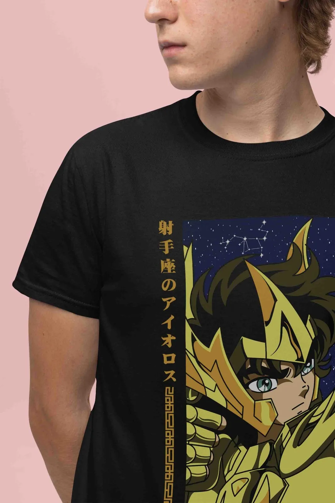 Saint Seiya Shirt Shiryu Tshirt Hyoga T-Shirt Shun Top Ikku Anime Graphic Tee