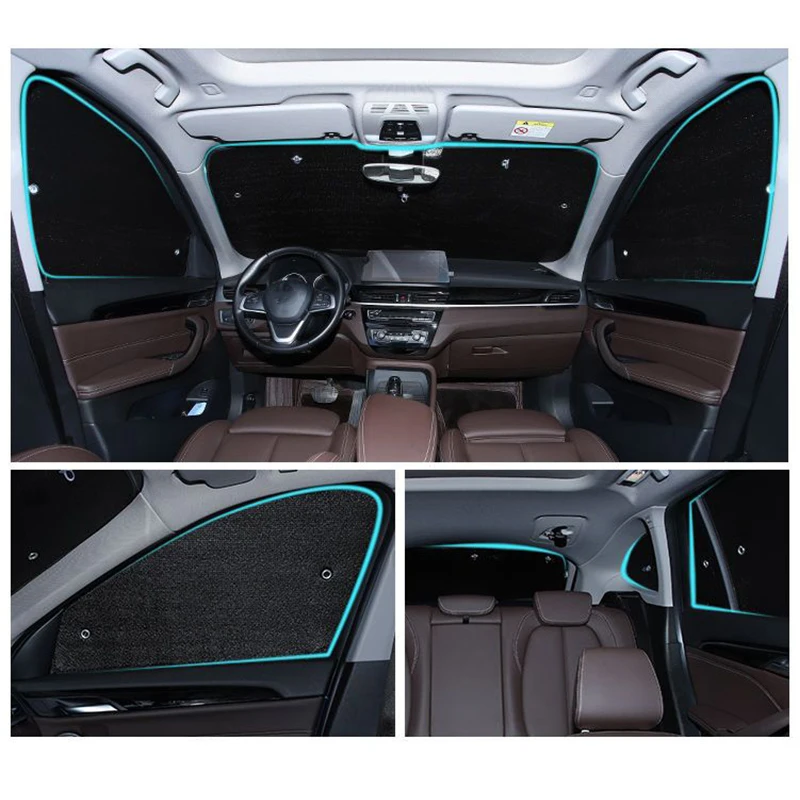 For Nissan Qashqai J11 Accessories 2014~2019 2018 2016 2015 Car Windshield Visor Covers Aluminum Foil SunShade Auto Accesorios view 4