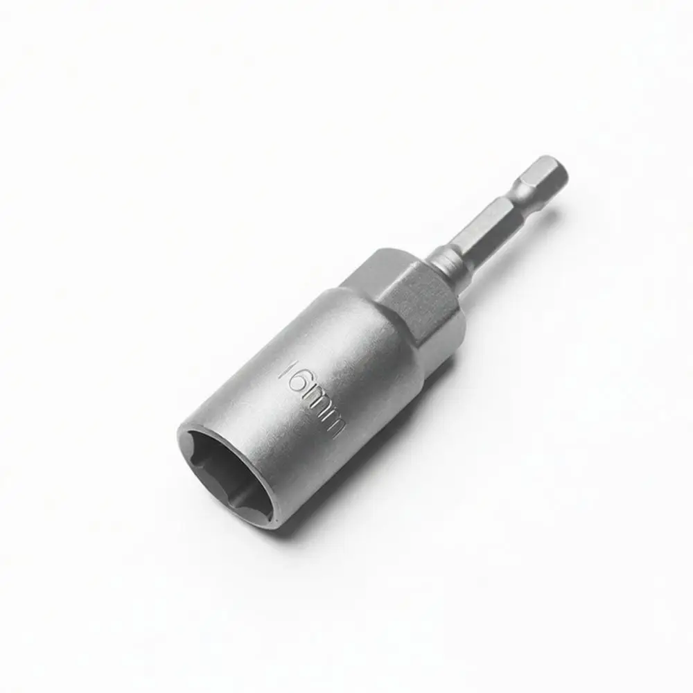 Deep Impact Socket Set For Cordless Drill Driver Metric Hex Nut Bits Chrome Vanadium Steel Professional Repair Wrench Tool Parts