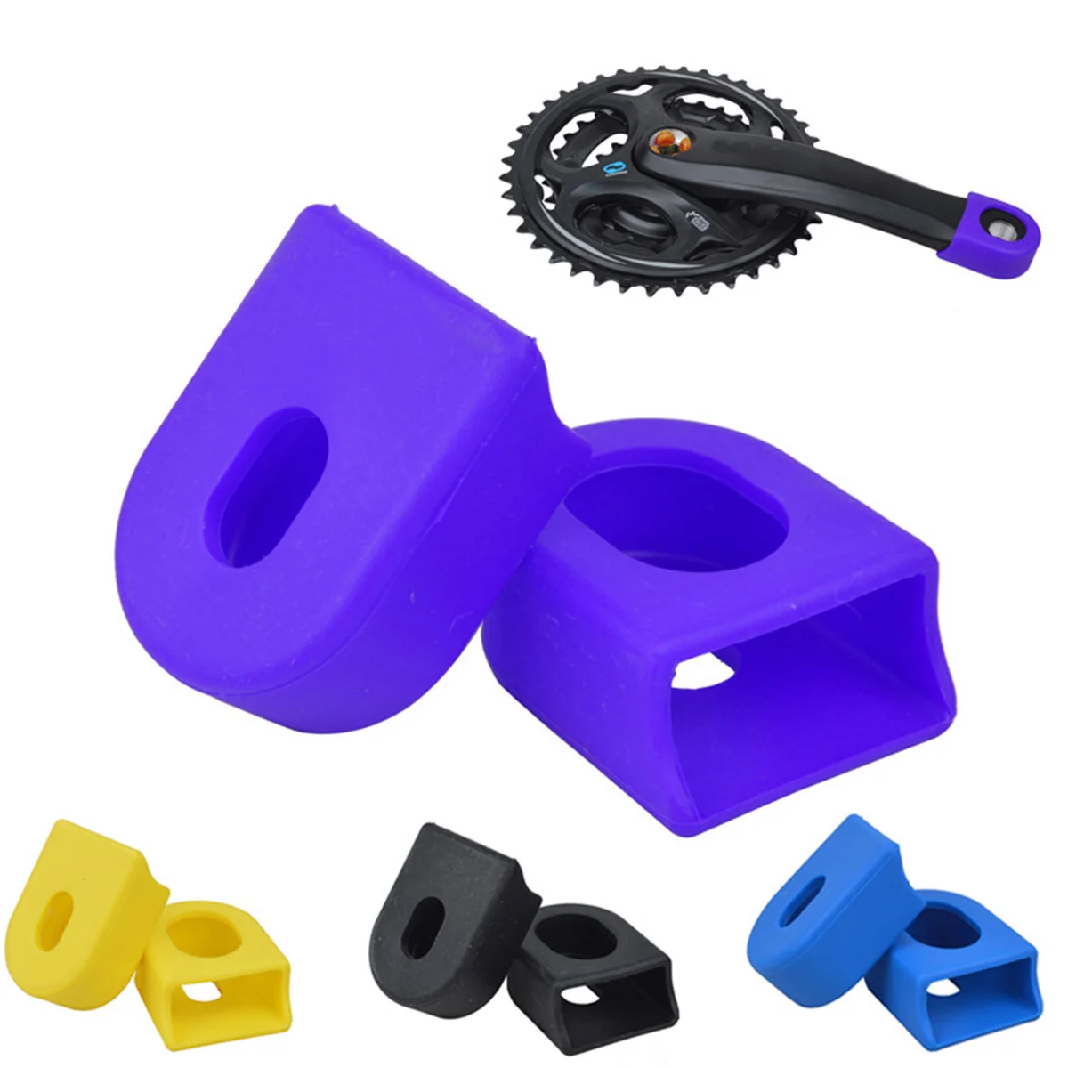 

10pcs For Road Arm Cover Bike Folding Arm Crankset Protective Case Cap Bicycle Crank Sleeve Crank Sleeve Cover Case