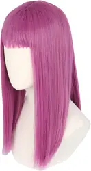 Topcosplay Cosplay Wig Kids Wig Long Straight Purple wig Women's Halloween Anime Costume Party Wigs