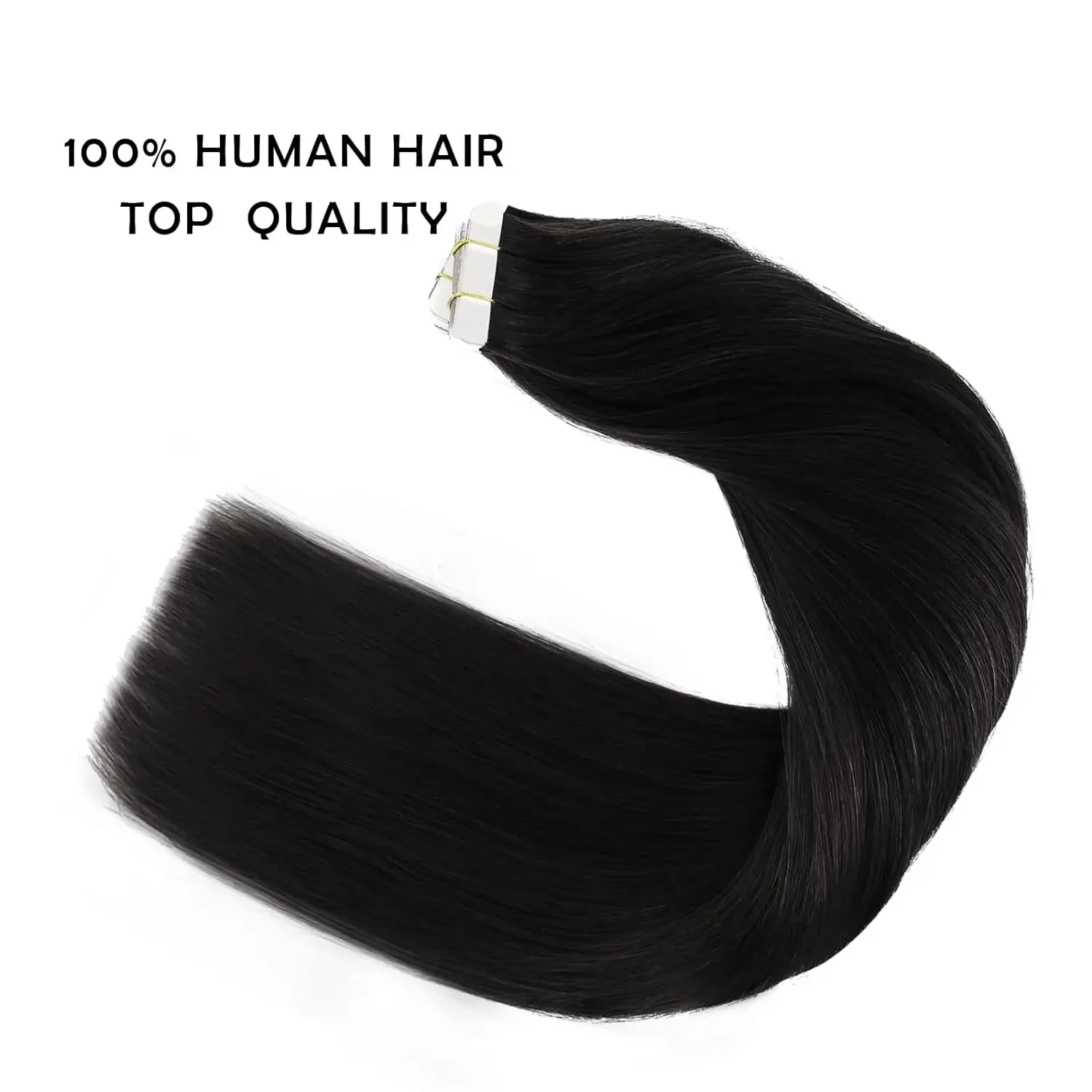 Bande droite dans les Extensions de cheveux trame de peau cheveux brésiliens 100% Extensions de cheveux humains Remy 20 40 60 pièces par paquet couleur naturelle