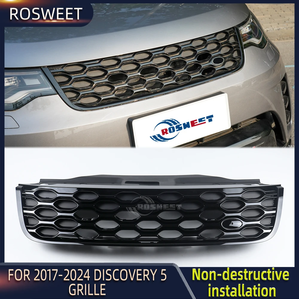 

Car Front Bumper Grill Air Intake Radiator Grille For Land Rover L462 Discovery 5 LR5 2017 2018 2019 2020 2021 2022 2023 2024