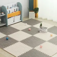8/16Pcs Baby Puzzle Floor Mats Waterproof Non-Slip Foam Tiles Soft Play Mat for Infant Toddler Room Nursery Crawling Area Decor