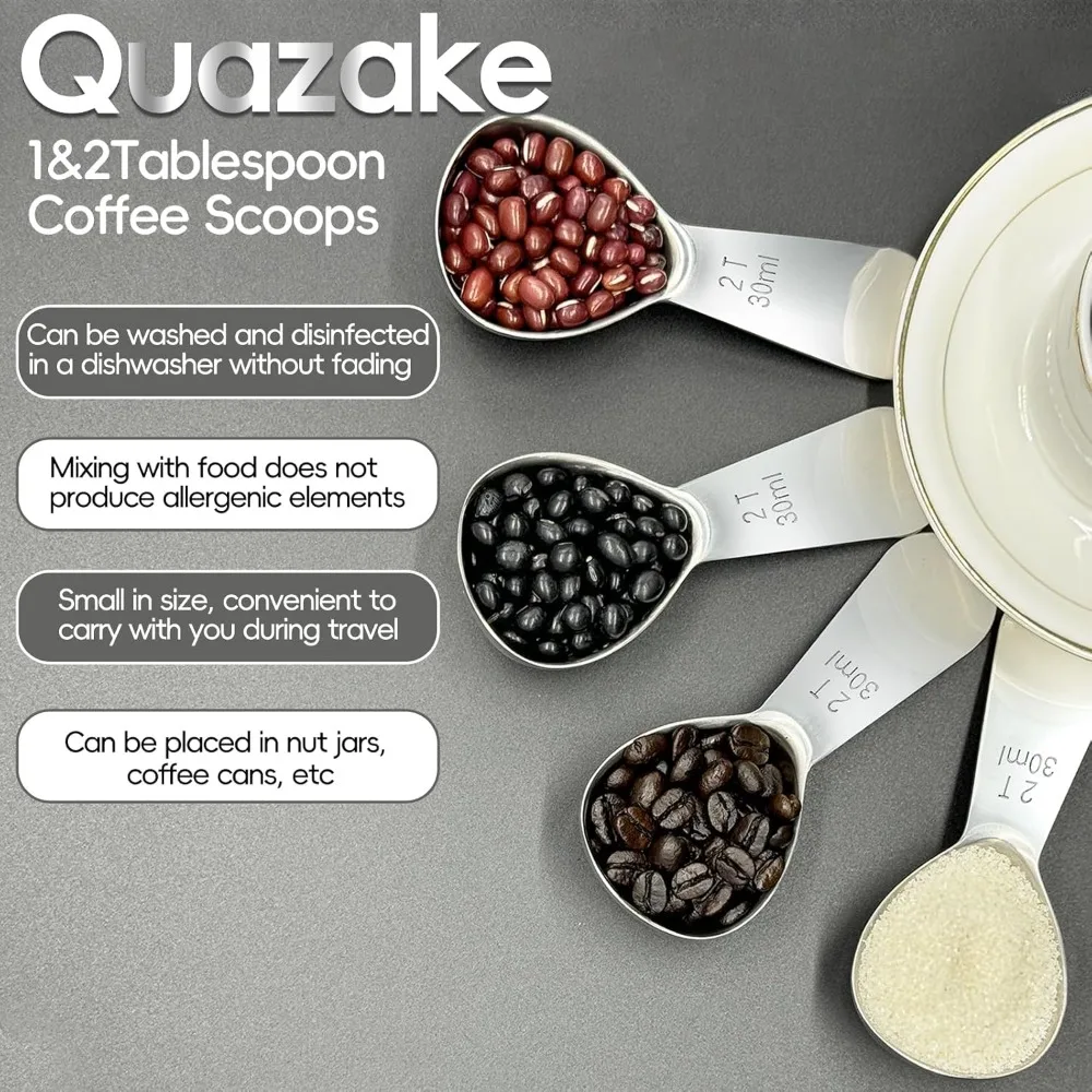 Precision Stainless Steel Coffee Scoop 5