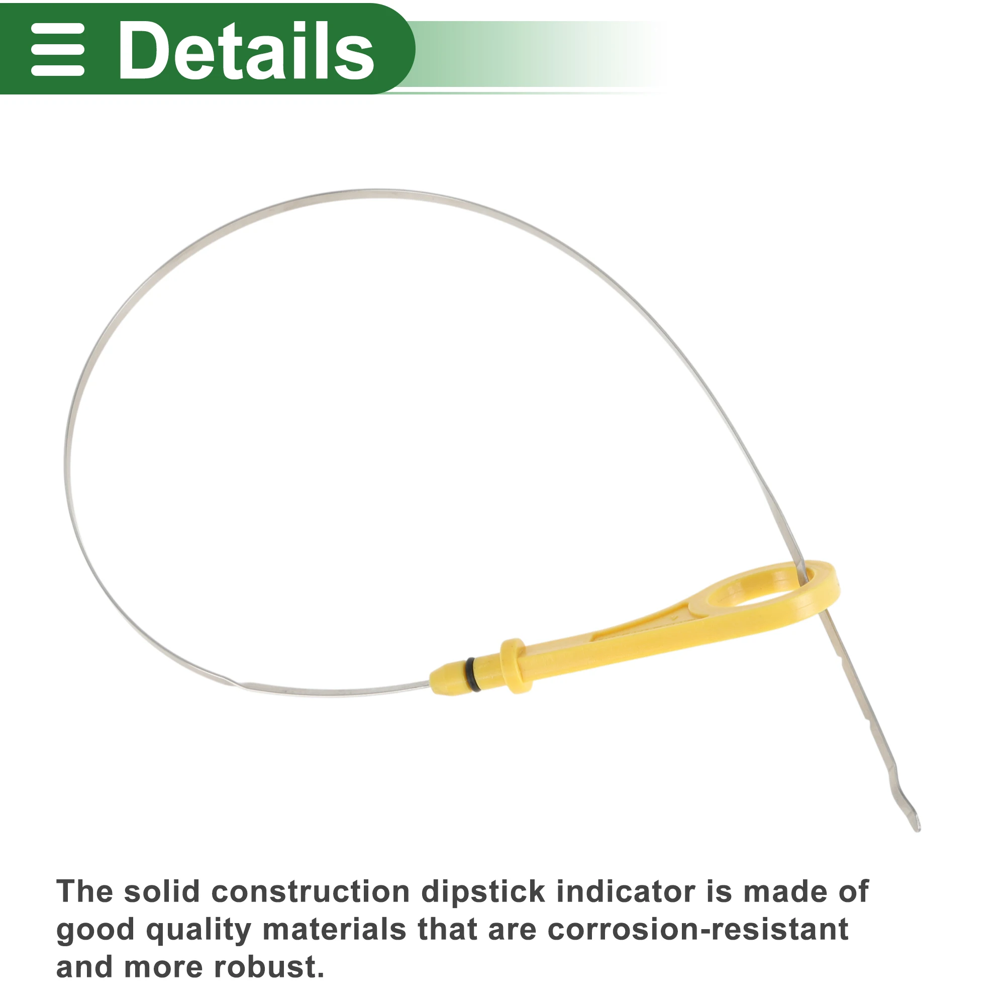 

UXCELL щуп для измерения уровня масла, щуп No XS6E6750A1D/XS6E6750AIC/XS6E6750A10 для Ford Ka 1997, желтый, 1 шт.