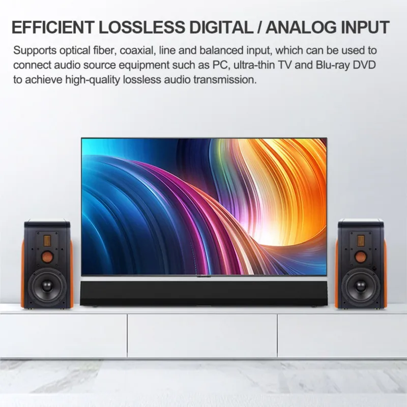 360 واط رف الكتب المتكلم 5.0 مكبرات صوت بخاصية البلوتوث 6.5 بوصة صندوق الصوت النشط 3-Way مكبرات الصوت البصرية محوري للمسرح المنزلي DJ