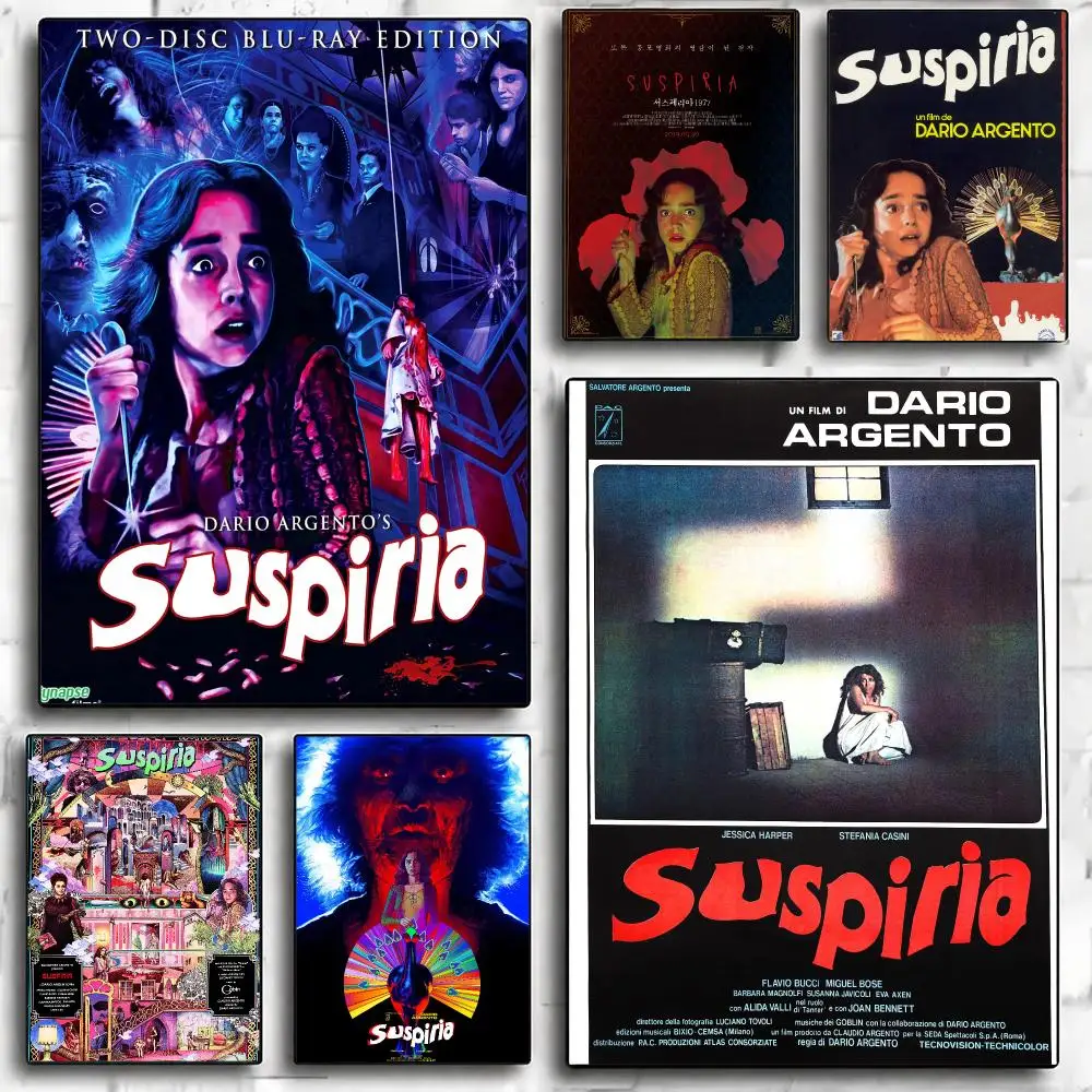 classic movie S-Suspiria-A Painting Calligraphy Nature Inspired Artwork for Living Room  Home Decoration