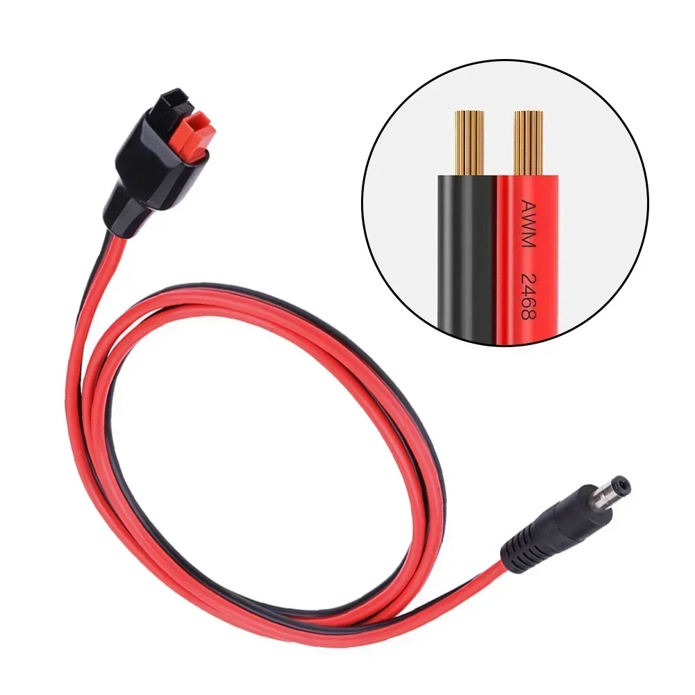 30A Power Pole Connector For  Solar Adapter Cable DC 5.5x2.5mm Solar Panel Cable Connect Home Replacement Accessories