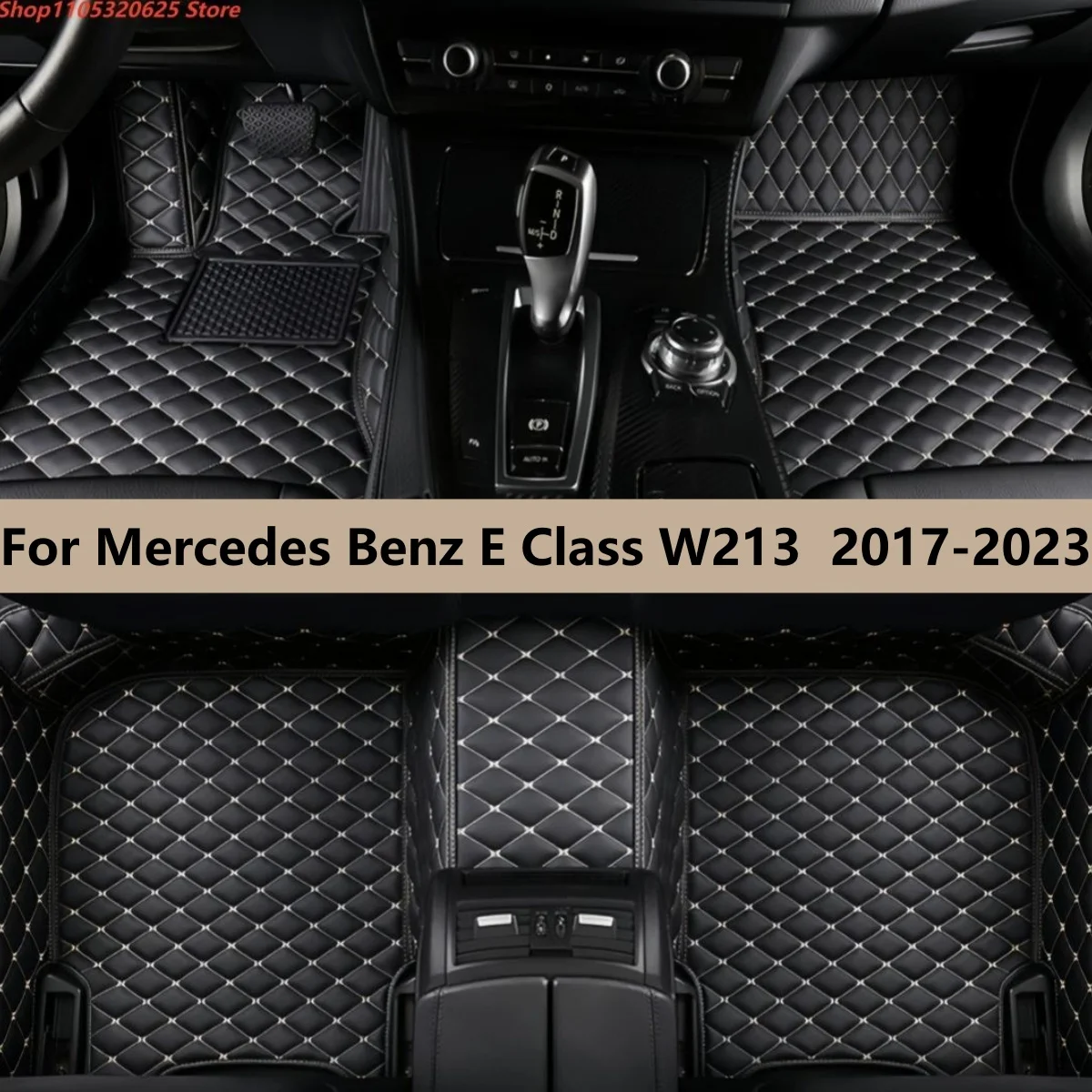 

Car Floor Mats Fit For Mercedes Benz E Class W213 2017 2018 2019 2020 2021 2022 2023 Auto Foot Pads Carpet Leather Matts