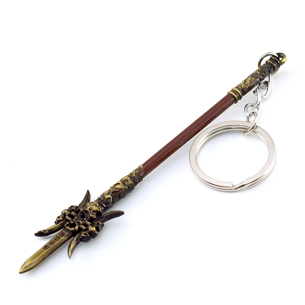 6 cm Perfect World Anime World Thunder Hellebaard Wapen Model Jongen Gift Cosplay Middeleeuws Zwaard Katana Middeleeuwse Schwert