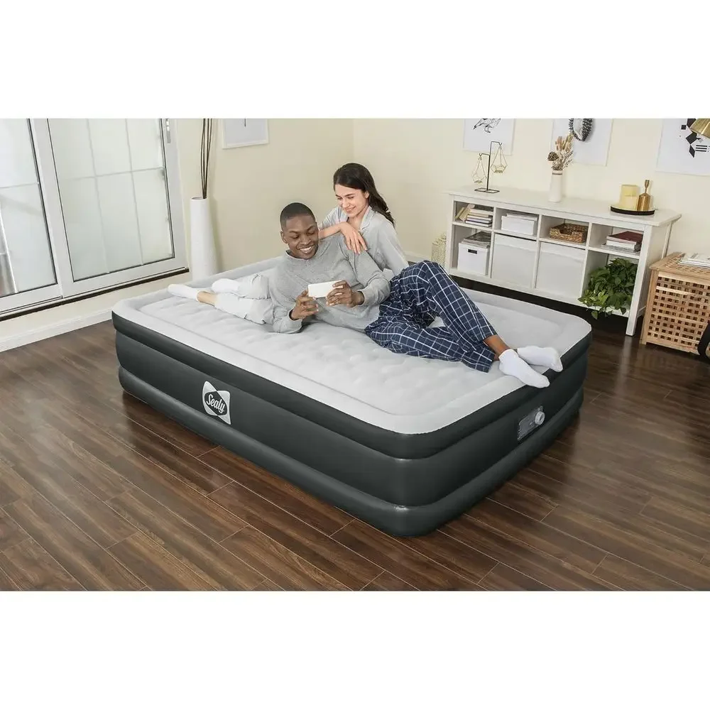 Queen Size 20 Air Mattress for 2 with Integrated AC Pump and Carry Bag - view 3