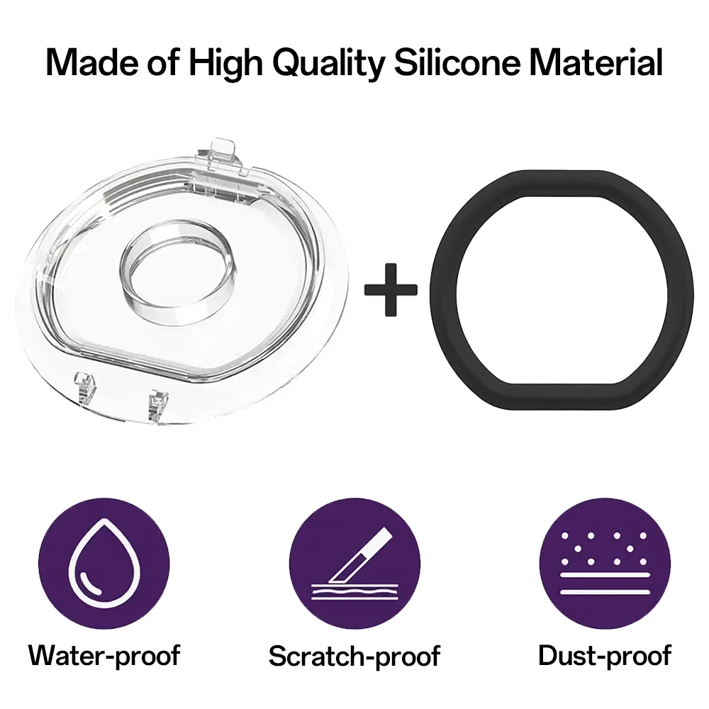 For Dyson V6 V7 V8 V10 V11 V15 Dust Collecting Bucket Bottom Cover vacuum cleaner accessories Sealing Ring Cap