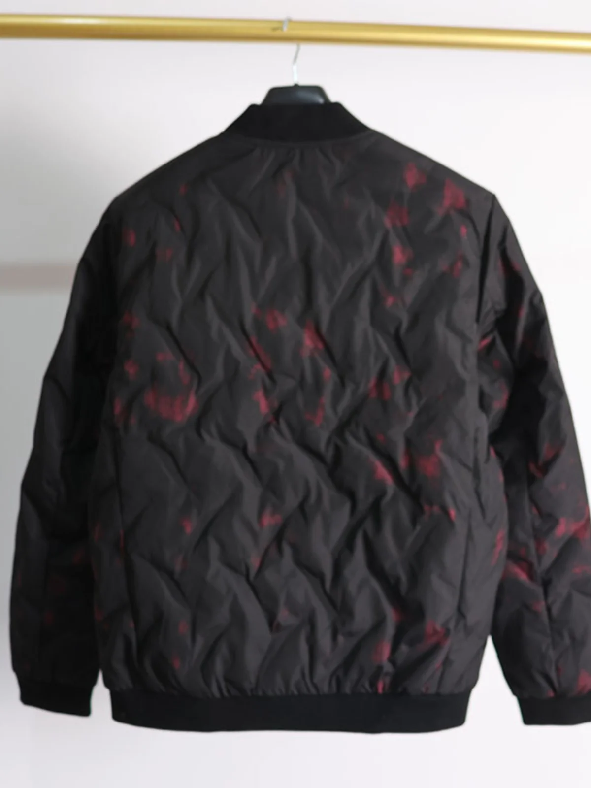 Outdoor Men's down Jaet Winter Sle Stand Collar Warm Du Feather Filled Design Men's Regular Length down Coat