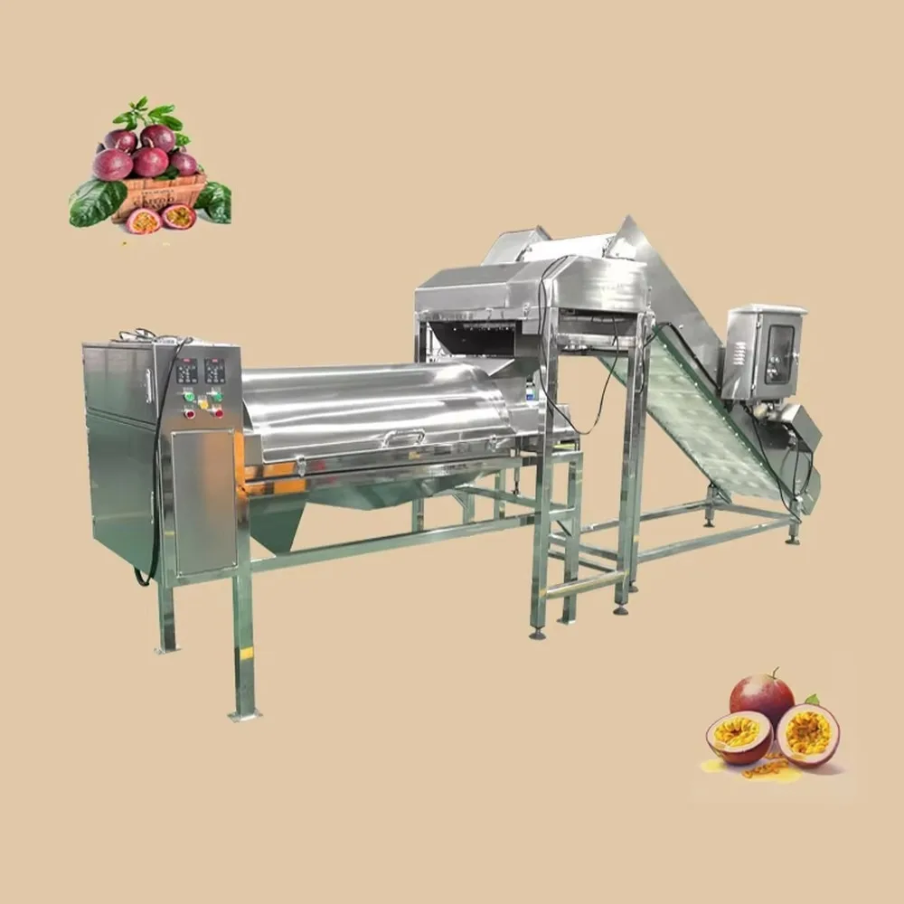 Selected Raw Materials Craftsmanship Professional Passion Fruit Deep Processing Line Efficient Juice Extractor