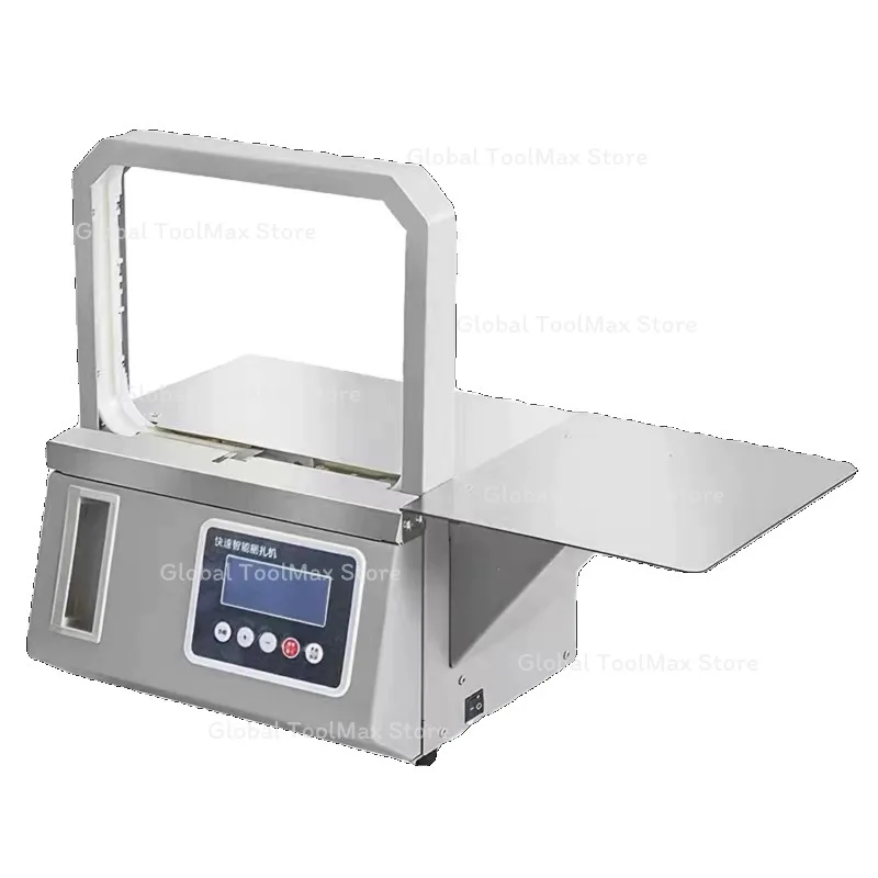 Automatic OPP Tape Bundling Strapping Machine, Banknote Vegetable Document Card Tying Machine 110V 220V