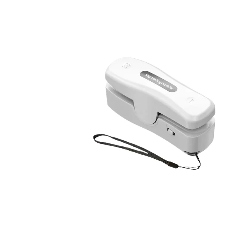Rechargeable Mini Bag Sealer 2-In-1 Heat Sealer with Cutter for Chip Bags Portable Food Storage Snacks Freshness