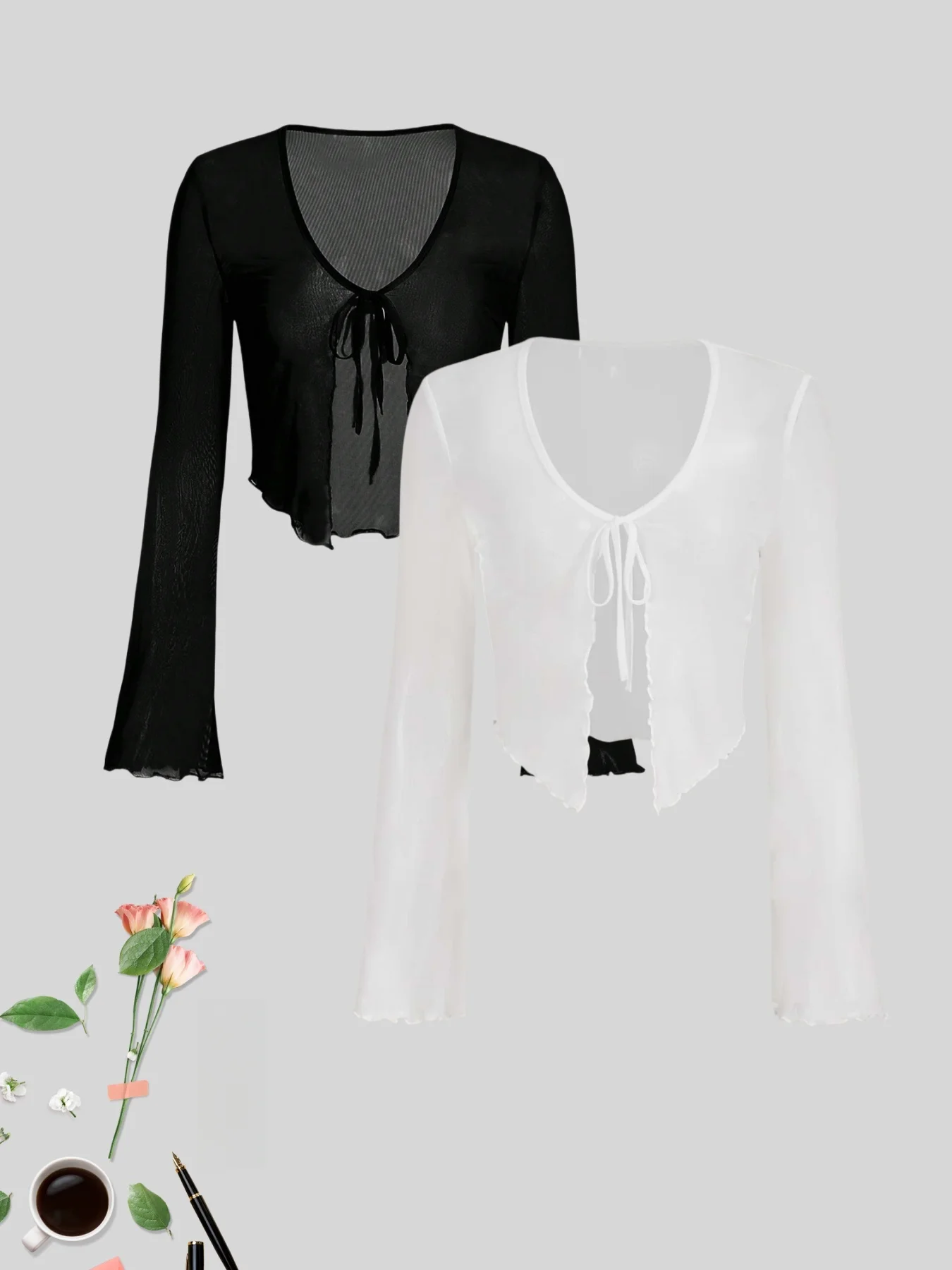 

Модный газовый стиль, элегантный, универсальный и удобный женский кардиган из двух частей. Это незаменимый крутой кардиган для s.