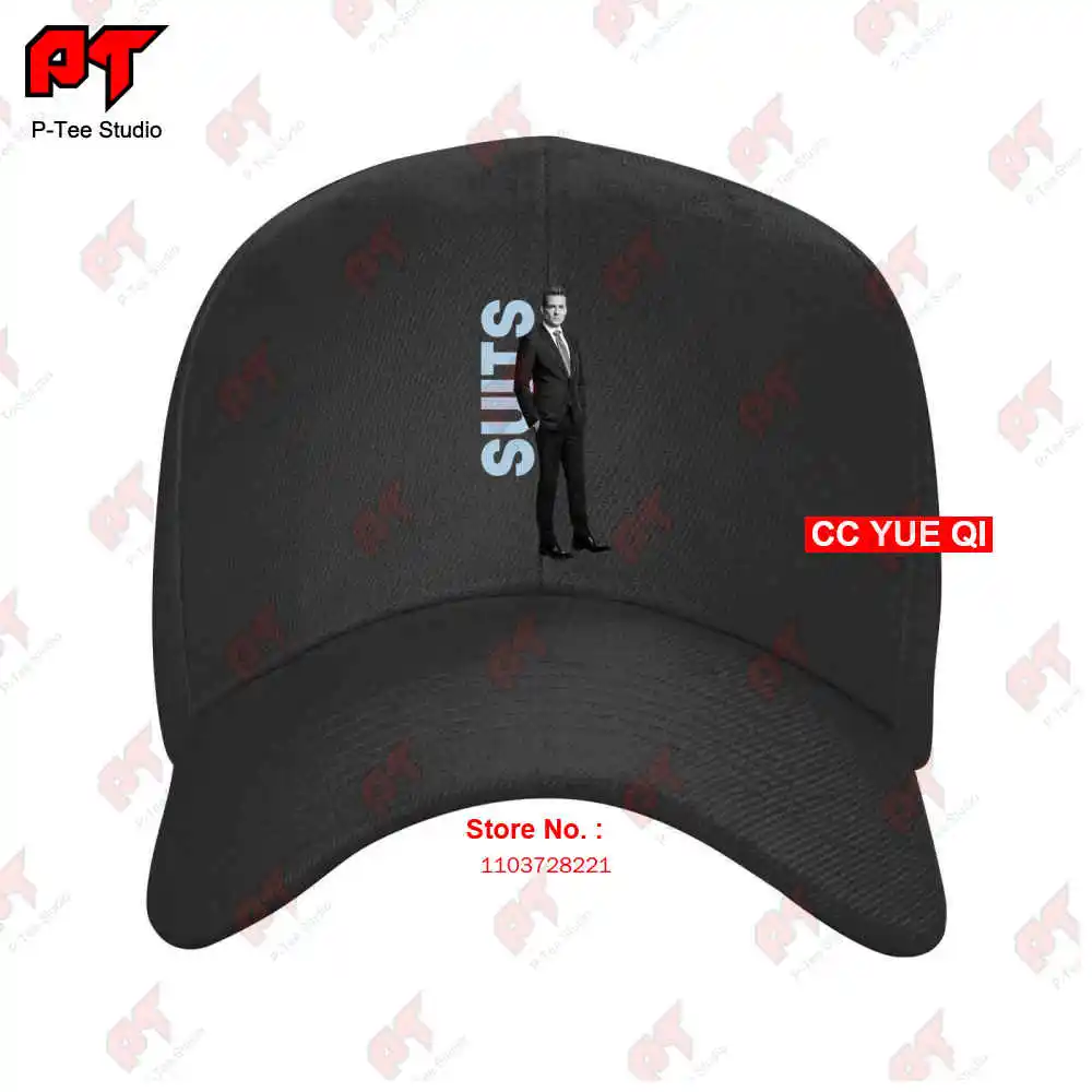 Gorra de béisbol de pie con traje de Harvey Specter, gorra de camión, I9EV