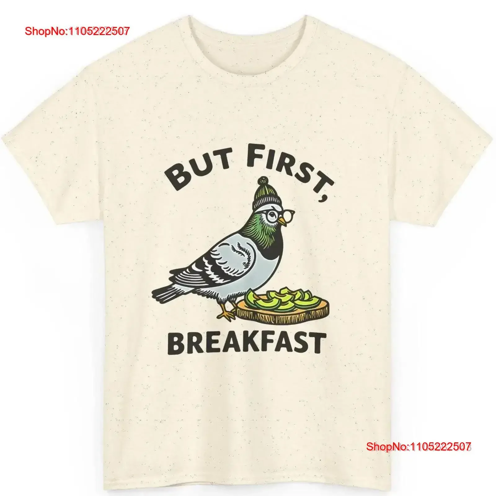 Camiseta divertida de aguacate, tostada, Paloma, xilogravura, arte de pájaro, Humor millenario, Foodie Hipster Brunch Culture, vintage, lavada y estirada