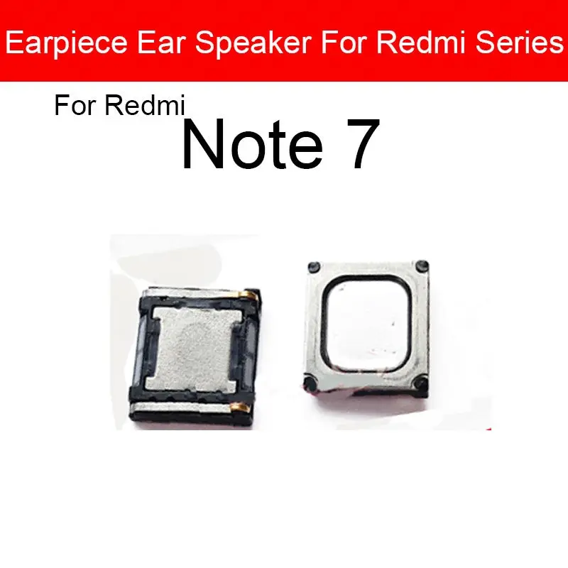 Built-in Earphone Top Ear Speaker For Xiaomi Redmi Note 7 8 9 Pro Max 7S 8T 9S Speaker Earpiece Receiver For Redmi 7A 8A 9A 9C