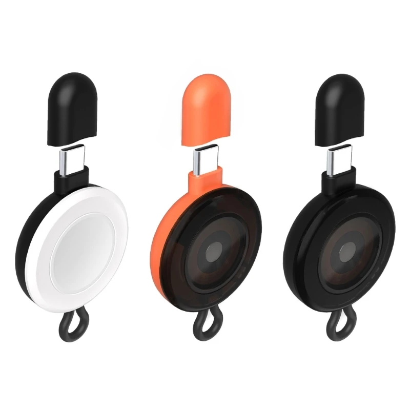 Портативный адаптер питания, док-станция, кронштейн для зарядного устройства с портами USB и Type C для AppleWatch, магнитная