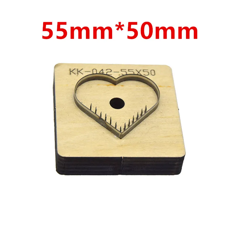 DIY Leather Craft Heart Decoration, Die Cutting Knife, Bookmark Mold, Metal Punch Tool