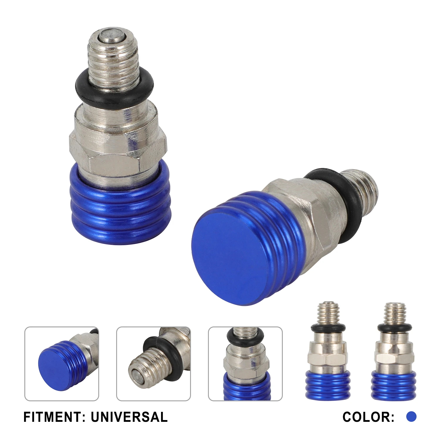 M5 0.8MM Fork Air Bleeder Katup Relief untuk HONDA CR125 CR150 CR250 CR500 CRF230F CRF250R CRF250X CRF450R CRF450X CRF 450R 450X