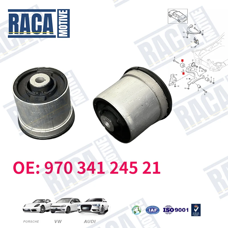 

For Porsche Panamera 970 2010-2016 Front Control Arm Bushing 97034124521 970 341 245 21