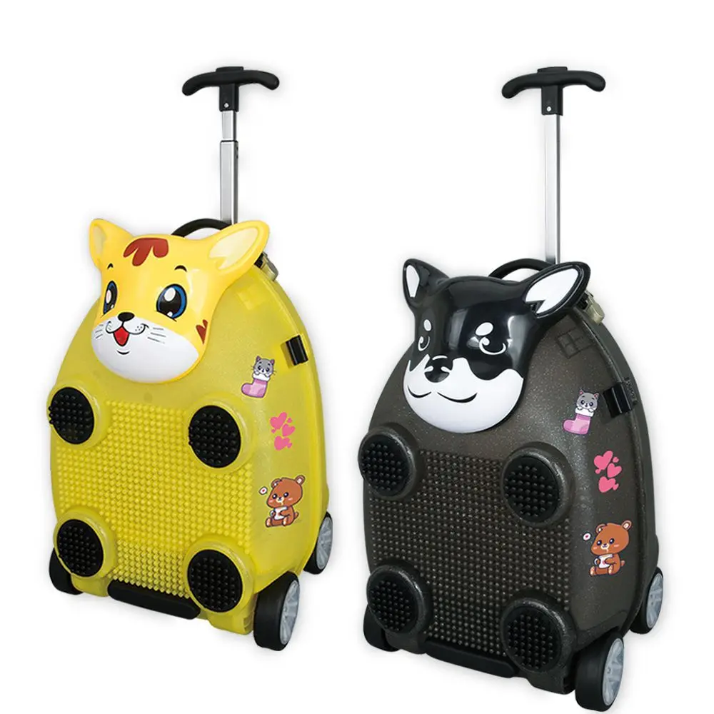 18 Inch Cartoons and Anime Travel Suitcases Child Boarding Suitcase Cute Kids' Luggage