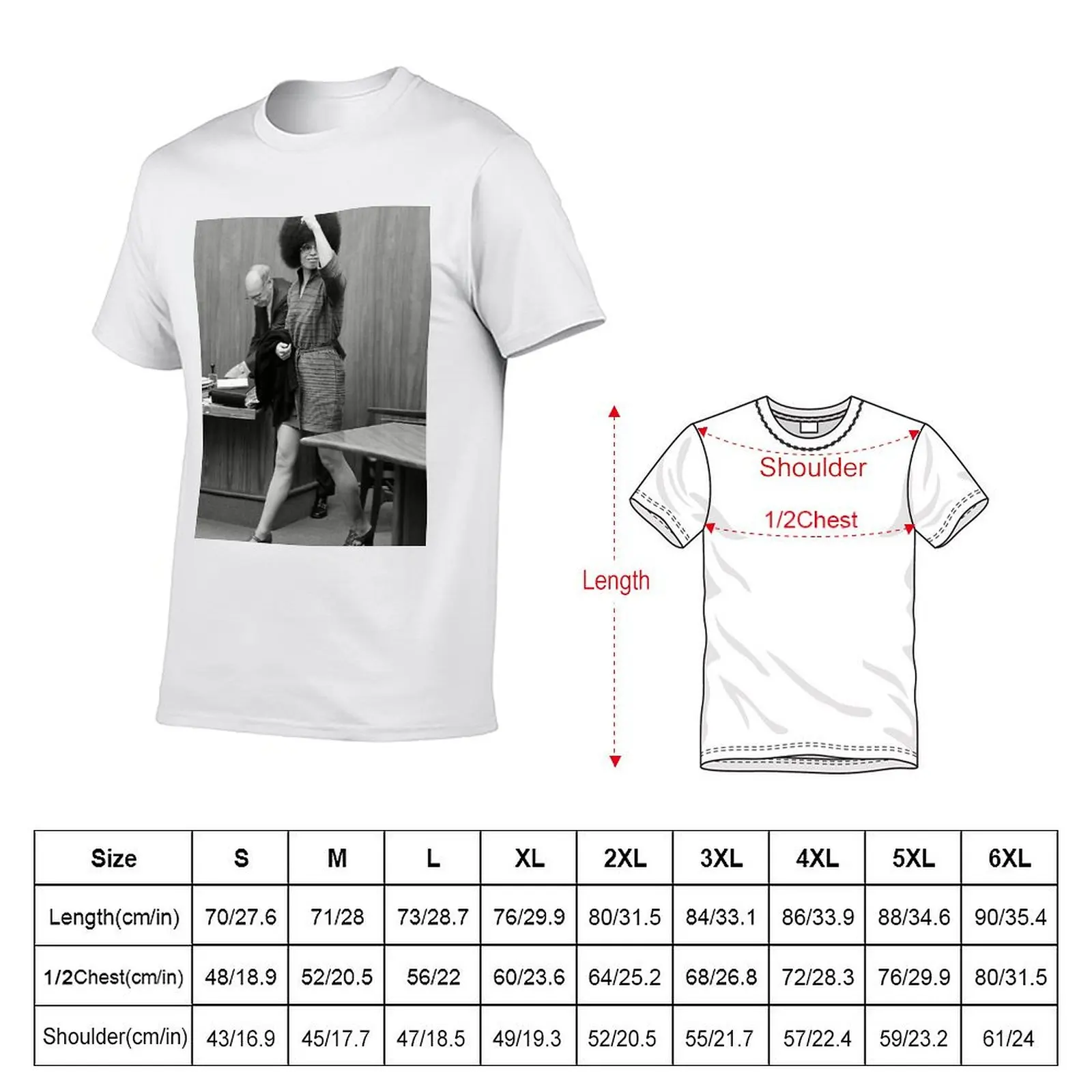 ANGELA DAVIS T-Shirt Performance Dry Fit T-Shirt
