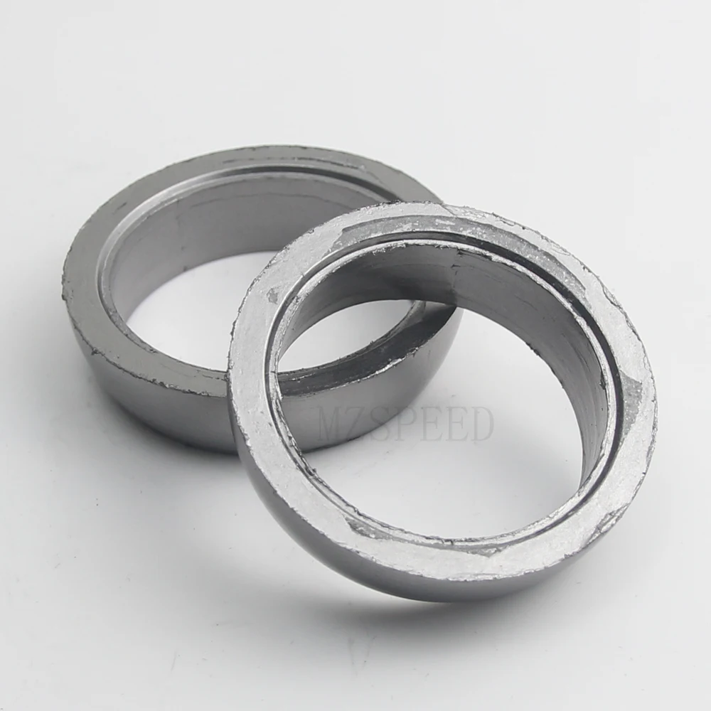 Automotive exhaust flange graphite joint pad exhaust flange seal cone pad muffler steel wire reinforced gasket pad ring