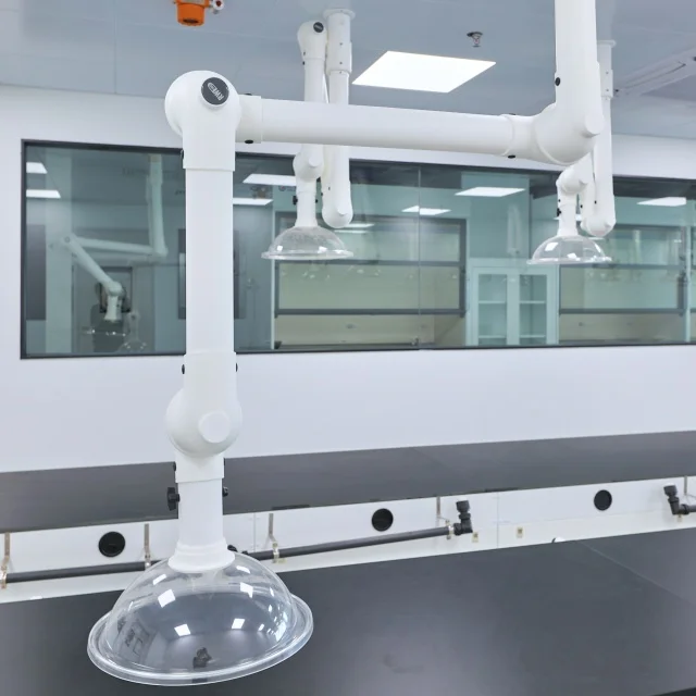 중국 실험실 환기 시스템 유연한 추출기 팔 범용 추출 연기