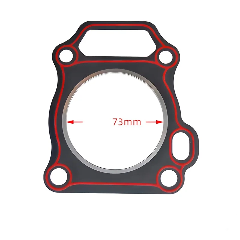 10pcs/lot 73mm Cylinder Head Gasket For Honda GX240 173F Small Engine Generator Water Pump Replacement