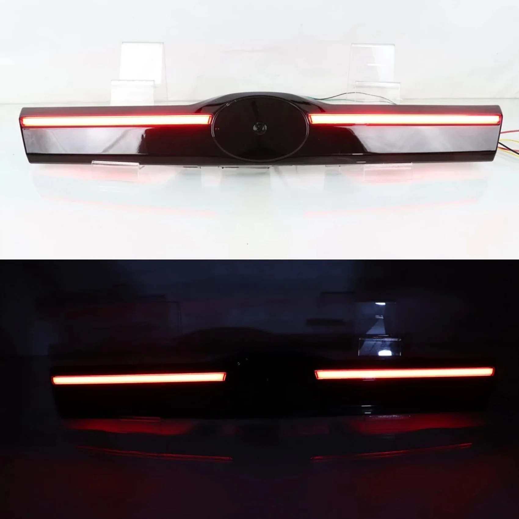 

#741F Car LED Extended Tailight Brake Light for Toyota Raize Daihatsu Ativa 2021 2022 Start Streamer (Black)