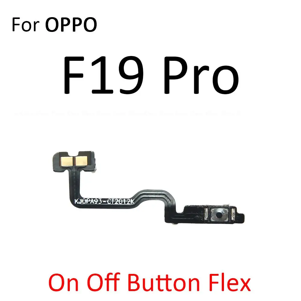 Volume Button Power Switch On Off Key Ribbon Flex Cable For OPPO F19 F19s F21 F21s Pro Plus 4G 5G Replacement Parts