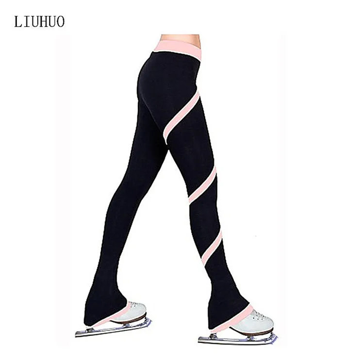 Children and Women Adult Figure Skating Clothing Training Clothing Spiral Pants Multi-color and Multi-style Optional