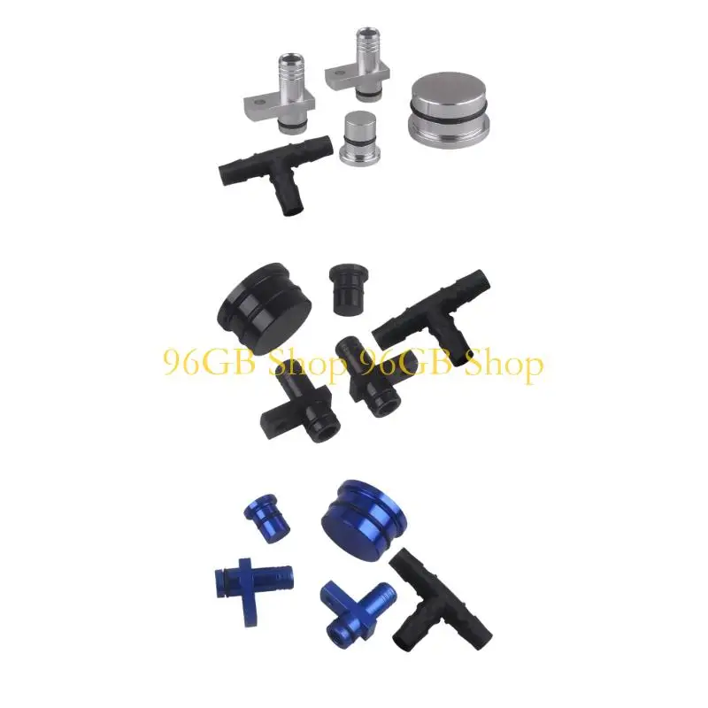 

96GB Premium Aluminum PCV System Upgrade Reroute Assembly For 6 6L Engine