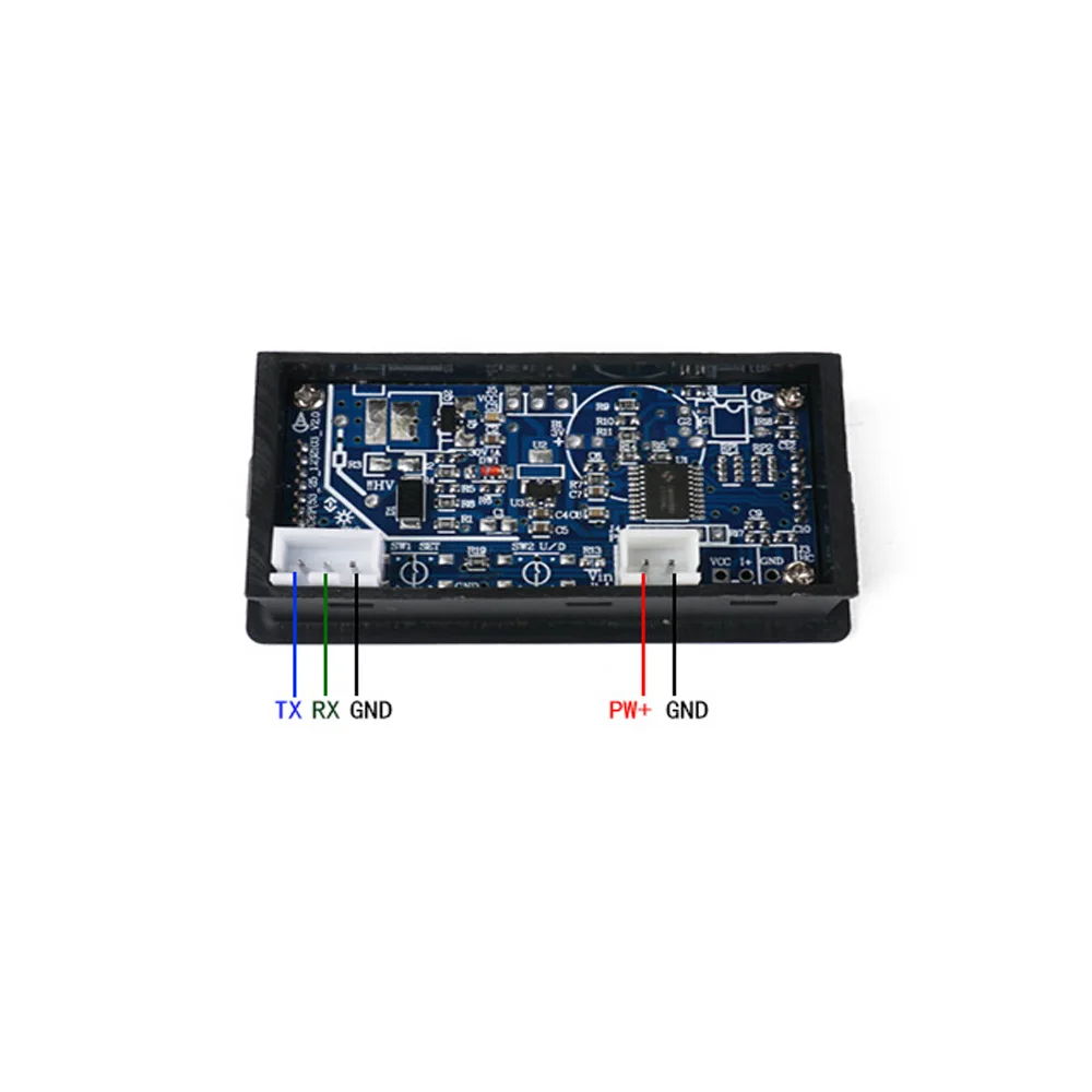 Taidacent BMS LCD Monitor TTL RS485 Battery Meter RS485 Modbus Energy Meter Lithium Battery Voltage Current Coulomb Display