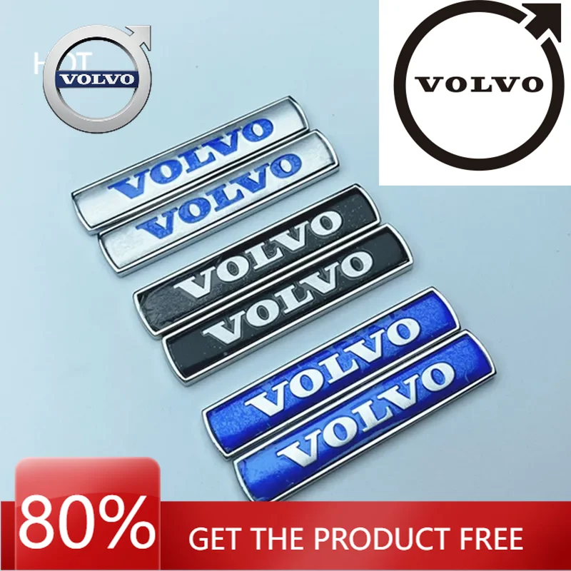 

2026 Hot For VOLVO 2PCS car body sticker is suitable for quick delivery of VOLVO S900LXC60XC90V90XC40 new Volvo fender side stic