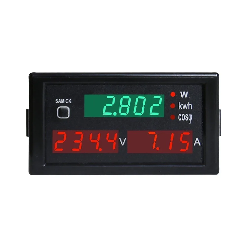 DL69-2047 Embedded AC Panel Meter for Household Distribution Boxes and Equipment Control Cabinets with 2 Hz Sampling Rate