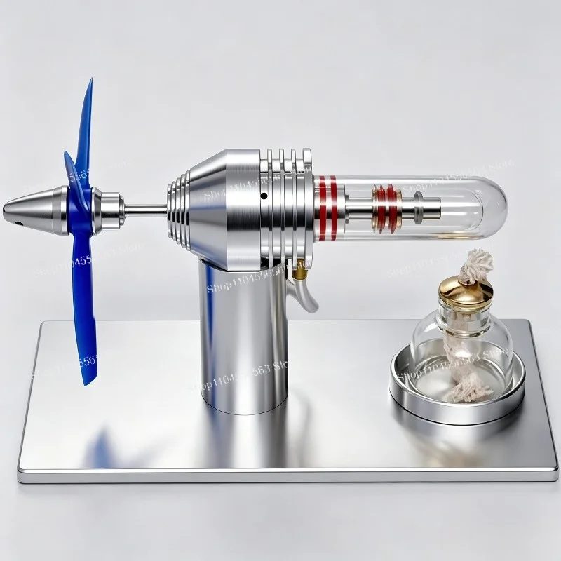 

Steam Engine Model Physics Science Experiment Generating Toy DIY Handmade Educational Desktop Ornament