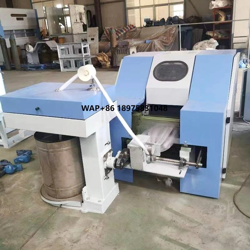 Wool  fiber carding combed spinning machinePrice-Industrial electric fabric yarn equipment