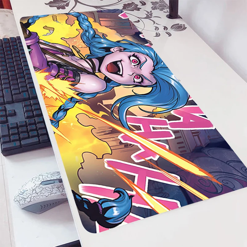 

Mouse Pad Gamer Jinx Computer Gaming Accessories Mousepad Deskmat Mats Mause Pad Deskmat Tapis De Souris Keyboard Pad Mouse Mat