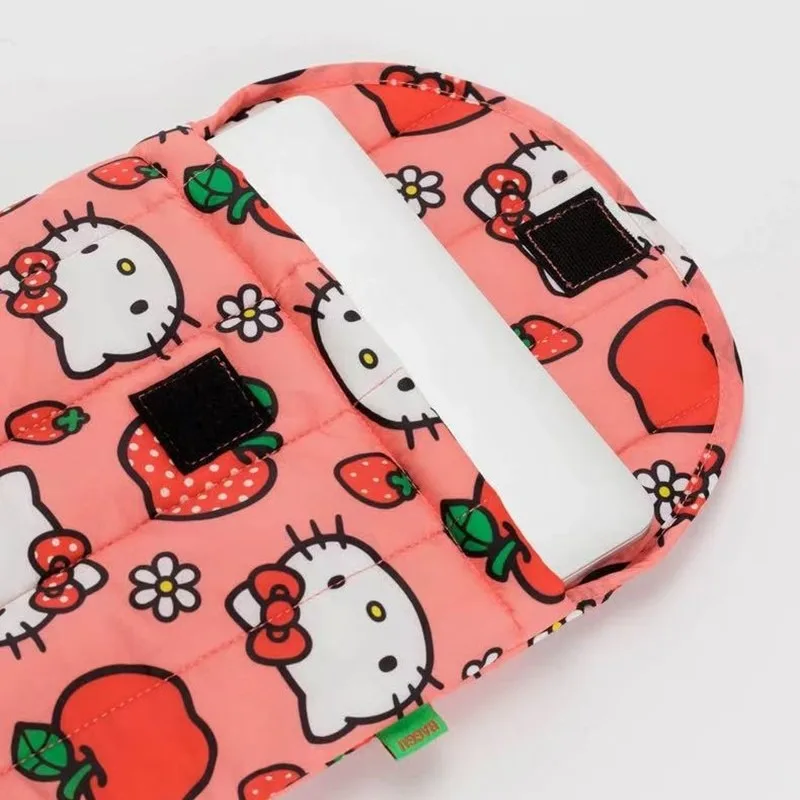 Hello Kitty Storage Bag Anime Versatile Cute Printed 13 Inch Tablet Inner Container Protective Cover Kawaii Girl Gift Wholesale