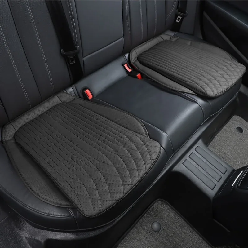 Car Seat Cover Pu Leather Cars Seat Cushion Protector Automobiles Breathable Sweat Absorbing Universal Mat Chair Pad Accessories