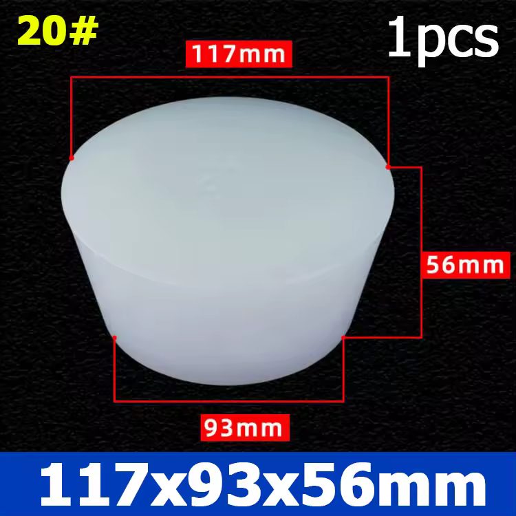 1-10pcs Food Grade Silicone Bottle Stopper Solid Rubber Plug Dia 8-110mm Hight 11-53mm For Wine Bottle Test Tube Glass Container - Image 30