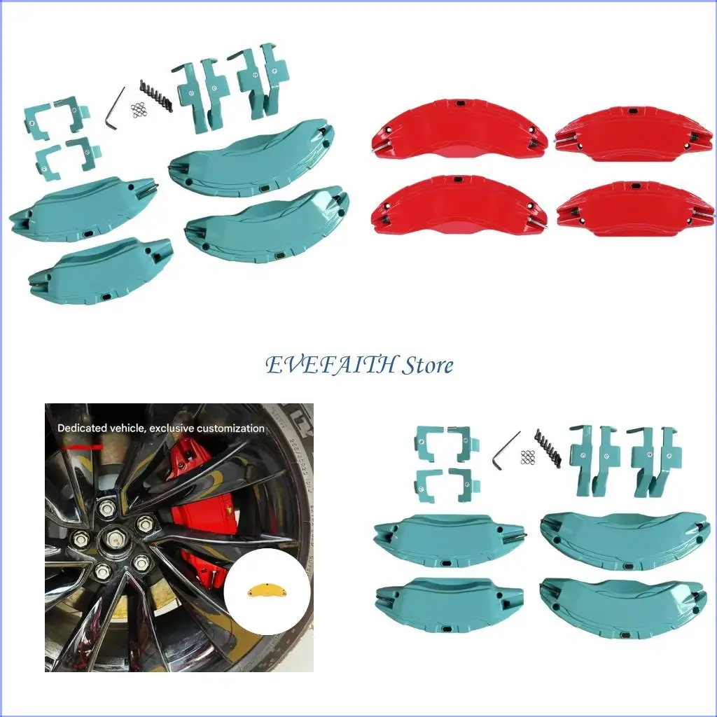 

124B Upgraded Brake Measure Cover For Strengthened Wheel Beauty Heat Resistant Mixture Building Reinforced Fastening Structure