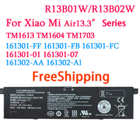 R13B02W/R13B01W Laptop Battery For Xiaomi Mi Air 13.3 12.5 Pro 15.6 Inch Gaming G15B01W R13B02W R10B01W NoteBook Batteries